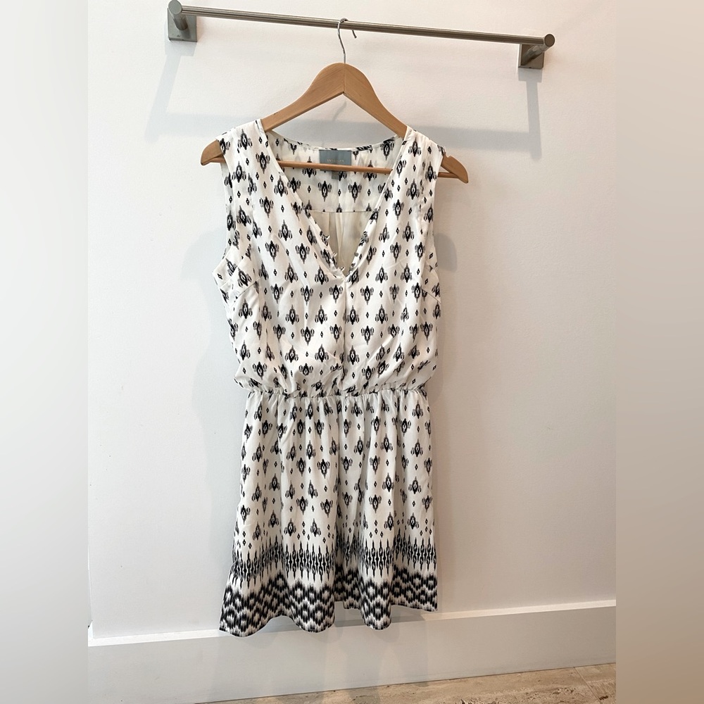 Skies Are Blue fully-lined blouson tank dress